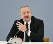 Президент Ильхам Алиев принял участие в международном форуме на тему «СОР29 и Зеленое видение для Азербайджана» (ФОТО/ВИДЕО)