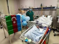 Первого ребенка, родившегося в Ханкенди, назвали в честь Верховного главнокомандующего (ФОТО/ВИДЕО)