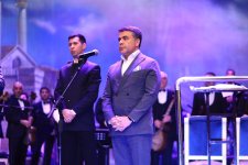 В Гяндже состоялся торжественный вечер закрытия проекта "Культурное достояние народа", посвященный 100-летию Сулеймана Алескерова (ФОТО)