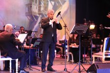 В Гяндже состоялся торжественный вечер закрытия проекта "Культурное достояние народа", посвященный 100-летию Сулеймана Алескерова (ФОТО)