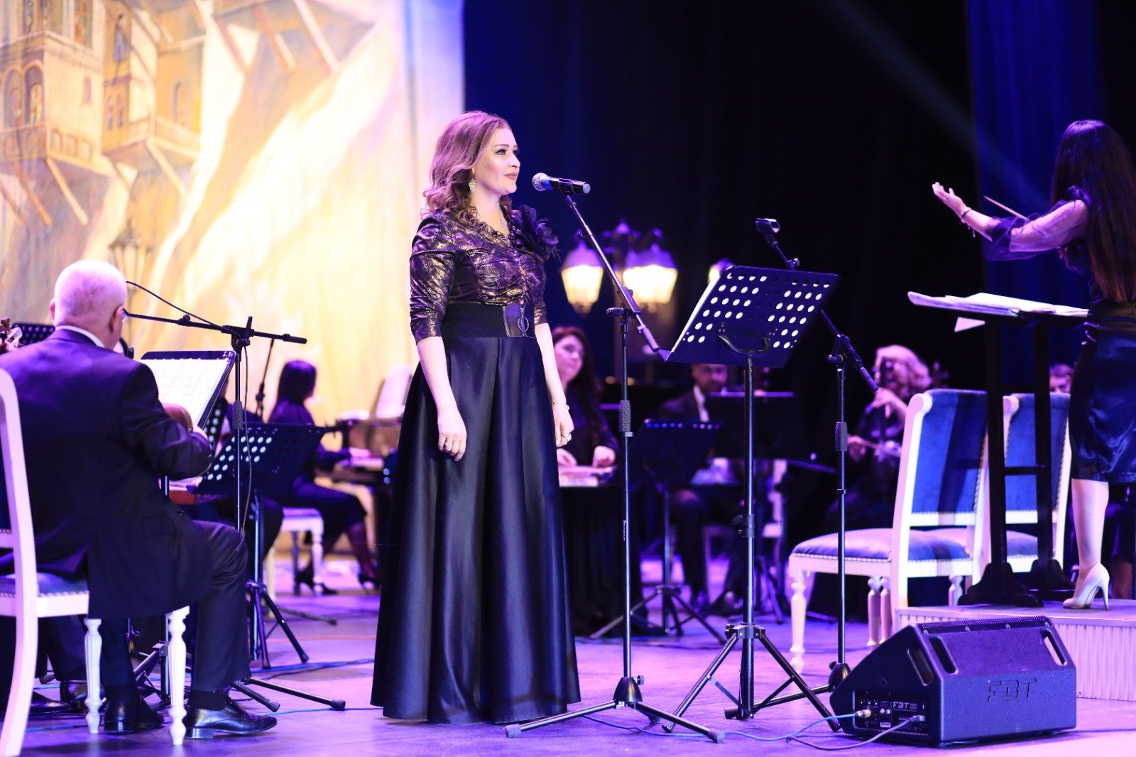 В Гяндже состоялся торжественный вечер закрытия проекта "Культурное достояние народа", посвященный 100-летию Сулеймана Алескерова (ФОТО)