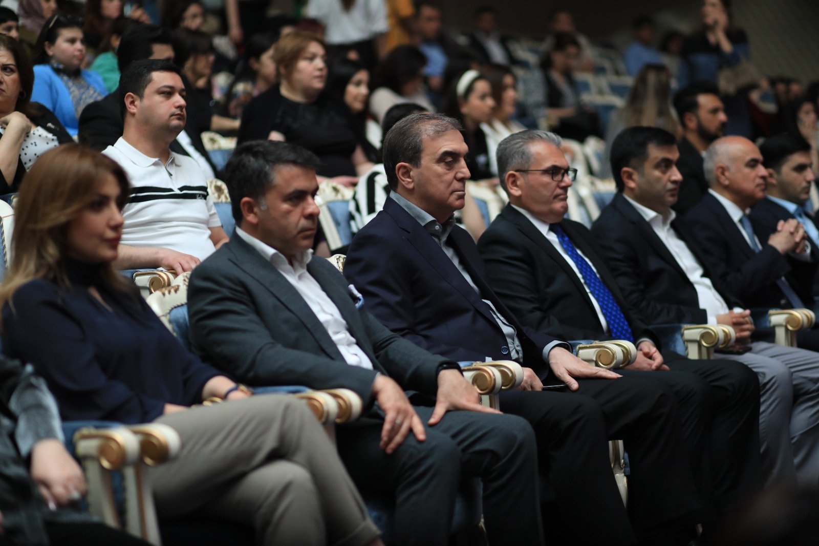 В Гяндже состоялся торжественный вечер закрытия проекта "Культурное достояние народа", посвященный 100-летию Сулеймана Алескерова (ФОТО)