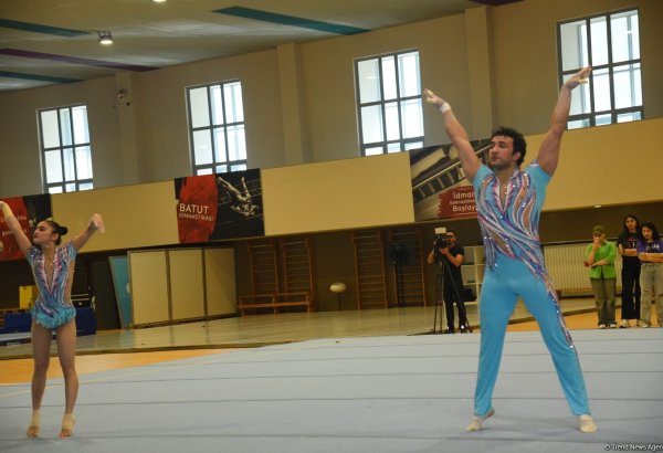 Стартовали соревнования 29-го первенства Азербайджана и чемпионата Баку по акробатической гимнастике (ФОТО)