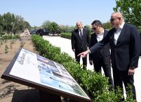 Президент Ильхам Алиев и Президент Садыр Жапаров приняли участие в открытии после реставрации Агдамской Джума-мечети (ФОТО/ВИДЕО)