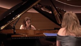 Игра в четыре руки… Перформанс  Нармин Искендеровой и Сабины Мустафаевой (ВИДЕО, ФОТО)