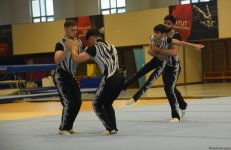 Стартовали соревнования 29-го первенства Азербайджана и чемпионата Баку по акробатической гимнастике (ФОТО)
