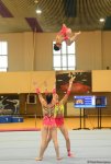 Проходит заключительный день соревнований первенства Азербайджана и чемпионата Баку по акробатической гимнастике (ФОТО)
