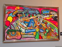 Игра в нарды, "палатка тою" и мейхана… - как удивляет художник Пярвиз Абасов (ФОТО)