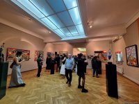 Игра в нарды, "палатка тою" и мейхана… - как удивляет художник Пярвиз Абасов (ФОТО)