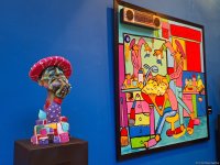 Игра в нарды, "палатка тою" и мейхана… - как удивляет художник Пярвиз Абасов (ФОТО)