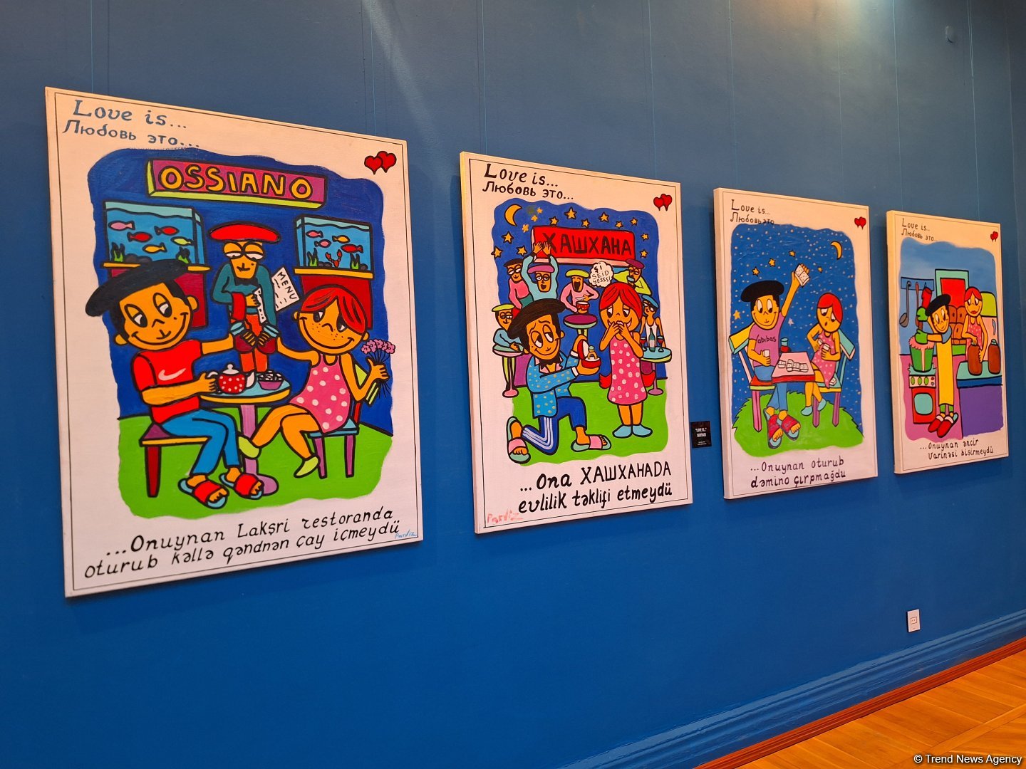 Игра в нарды, "палатка тою" и мейхана… - как удивляет художник Пярвиз Абасов (ФОТО)