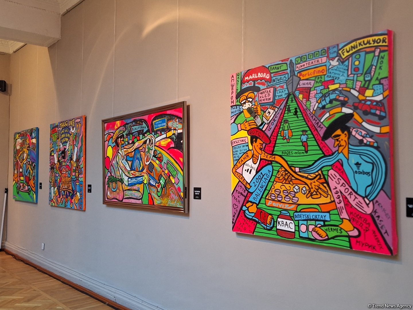 Игра в нарды, "палатка тою" и мейхана… - как удивляет художник Пярвиз Абасов (ФОТО)