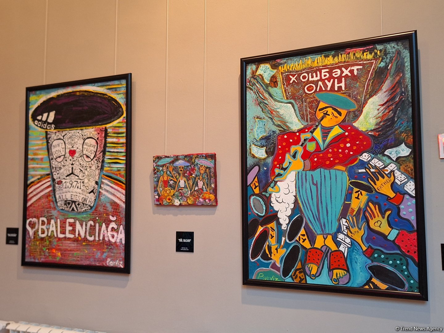 Игра в нарды, "палатка тою" и мейхана… - как удивляет художник Пярвиз Абасов (ФОТО)