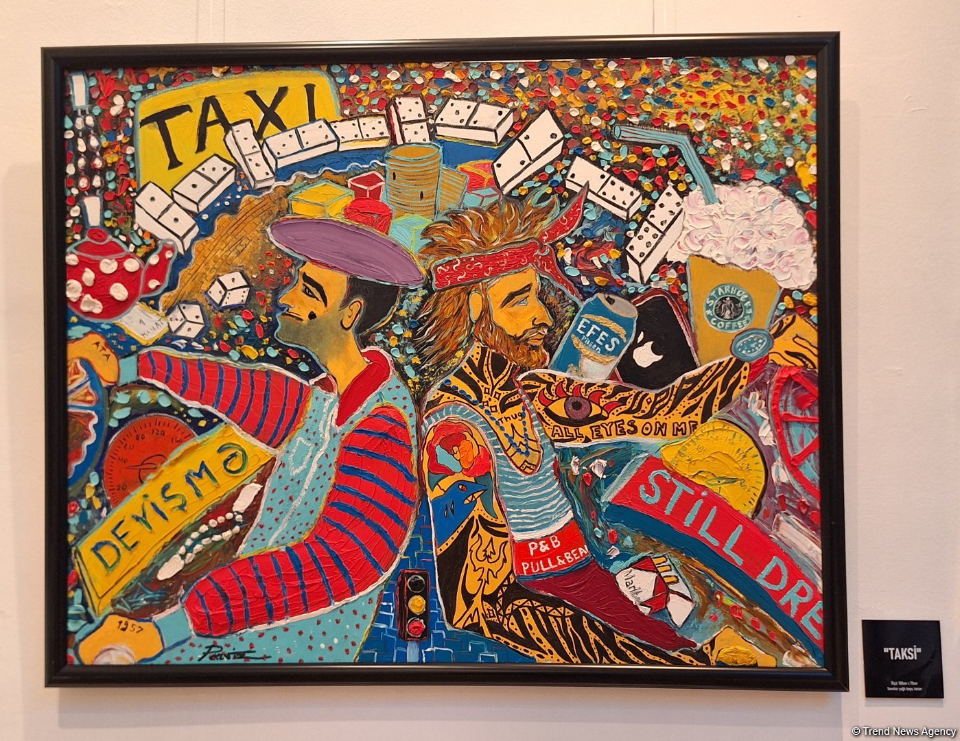 Игра в нарды, "палатка тою" и мейхана… - как удивляет художник Пярвиз Абасов (ФОТО)