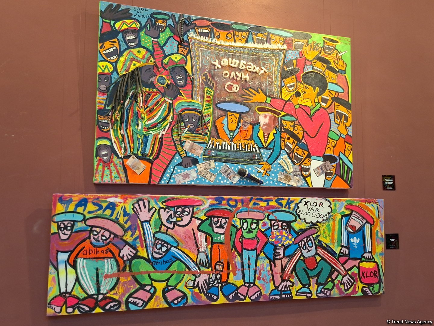 Игра в нарды, "палатка тою" и мейхана… - как удивляет художник Пярвиз Абасов (ФОТО)