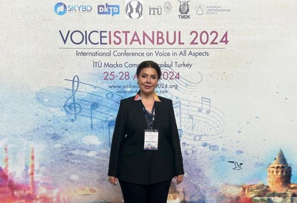 Гюлюстан Алиева приняла участие в Voiceİstanbul 2024 в Стамбуле, посвященном Всемирному дню  голоса (ФОТО)