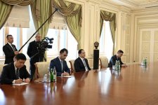 Президент Ильхам Алиев принял председателя Китайского народного общества дружбы с заграницей (ФОТО)
