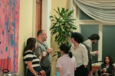 В Музейном центре состоялся концерт Хумай Гасымзаде и Глеба Хохлова (ФОТО)