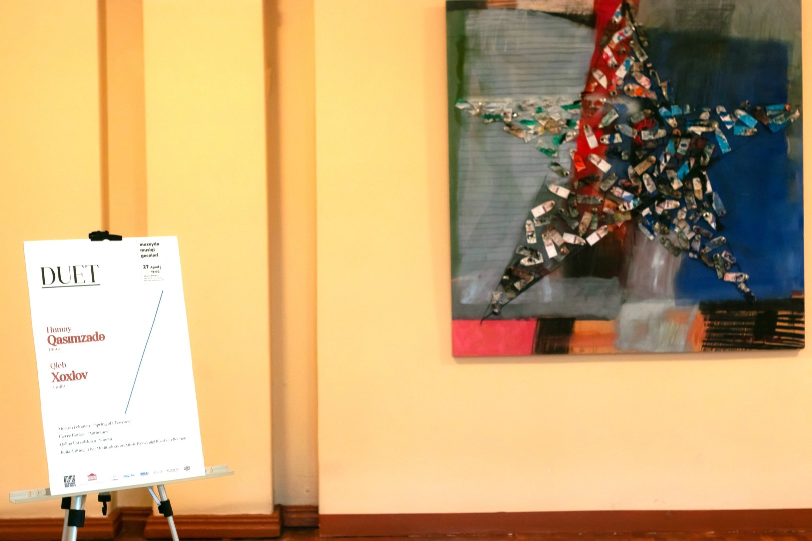 В Музейном центре состоялся концерт Хумай Гасымзаде и Глеба Хохлова (ФОТО)