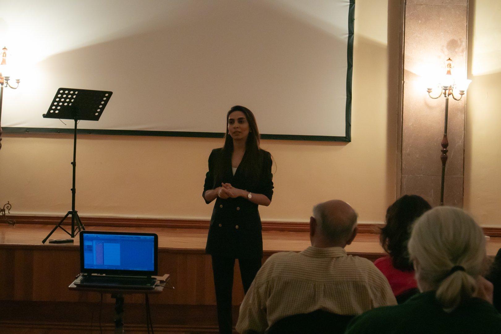 В Музейном центре состоялся концерт Хумай Гасымзаде и Глеба Хохлова (ФОТО)