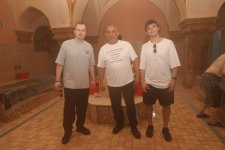 Российские актеры восхищены прогулкой по старинной части Баку – Ичери шехер  (ФОТО)