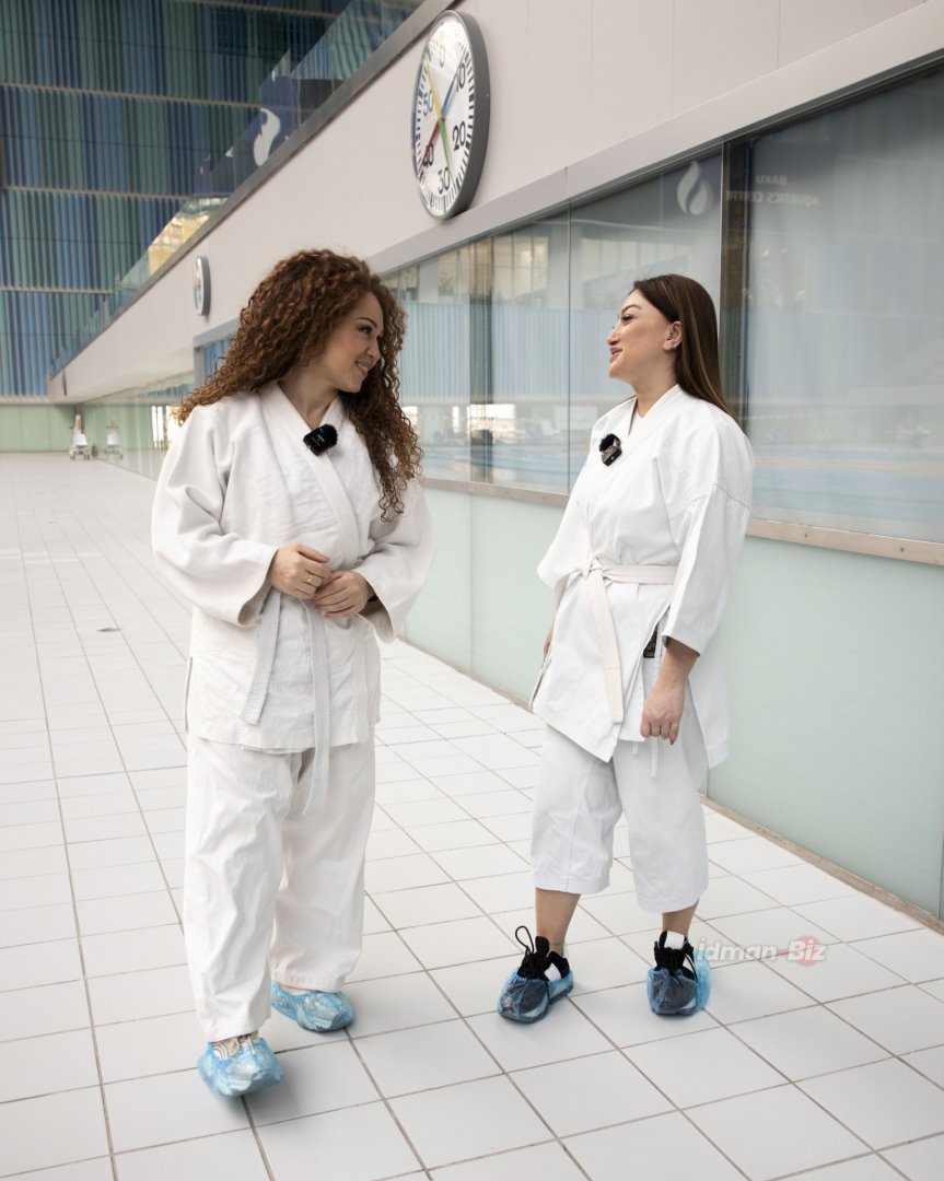 Ulduzlu İdman - азербайджанская Шакира в айкидо (ФОТО/ВИДЕО)