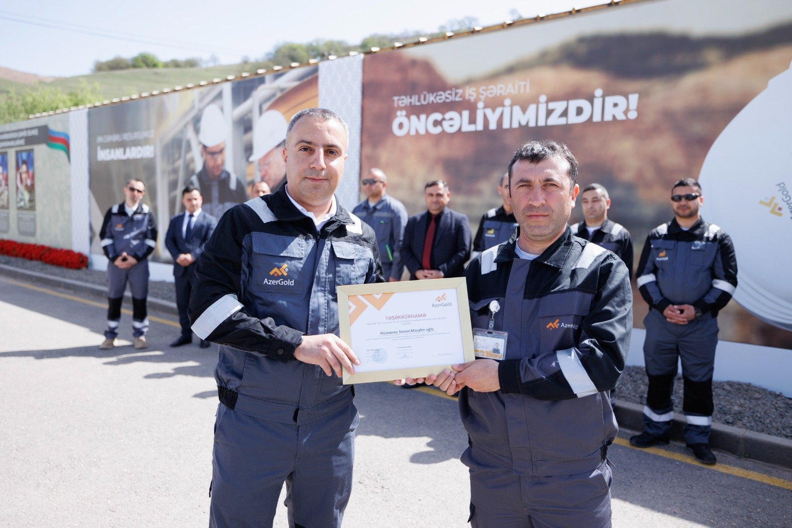 На Човдарском интегрированном региональном участке по переработке отметили Всемирный день охраны труда (ФОТО)