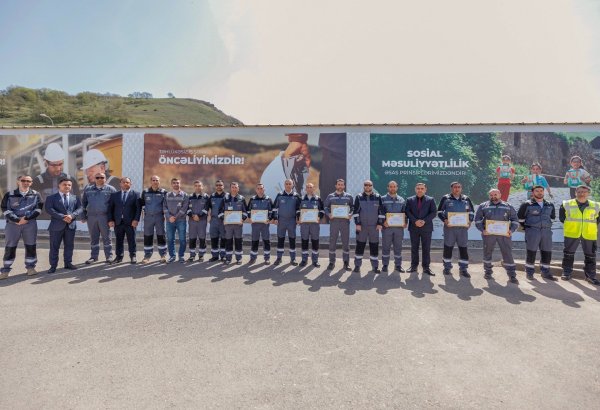 На Човдарском интегрированном региональном участке по переработке отметили Всемирный день охраны труда (ФОТО)