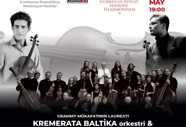 В Баку выступят лучшие в мире молодые скрипачи-виртуозы Эльвин Ходжа Ганиев и Даниил Булаев с "Кремерата Балтика"