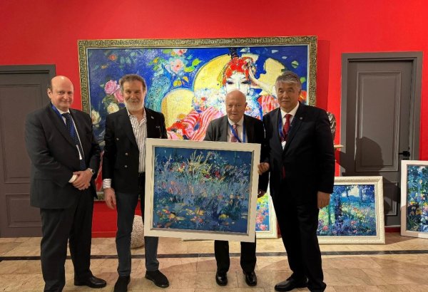 Заместитель генсека ООН и генсек ТЮРКСОЙ посетили мастерскую Сакита Мамедова в Баку (ФОТО)