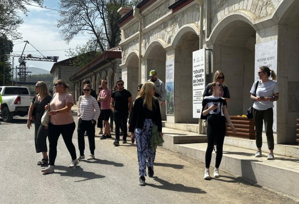 Норвежские путешественники прибыли в город Шуша (ФОТО)