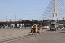 В Баку рядом со ст. метро "Кероглу" создается центр транспортного обмена (ФОТО)