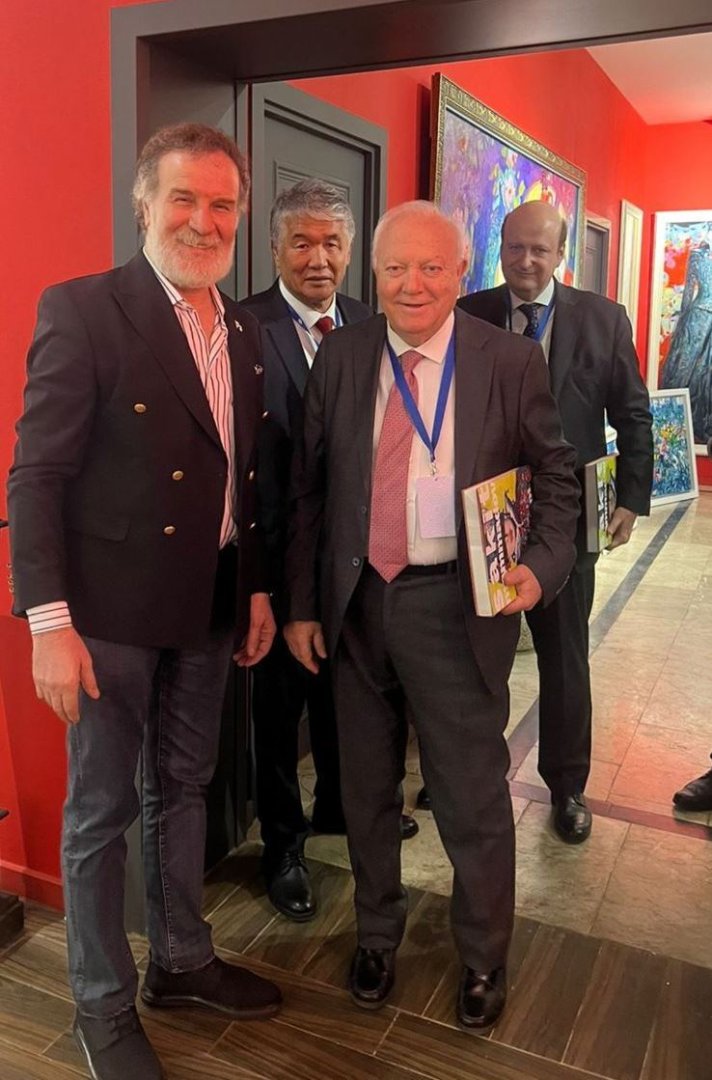 Заместитель генсека ООН и генсек ТЮРКСОЙ посетили мастерскую Сакита Мамедова в Баку (ФОТО)