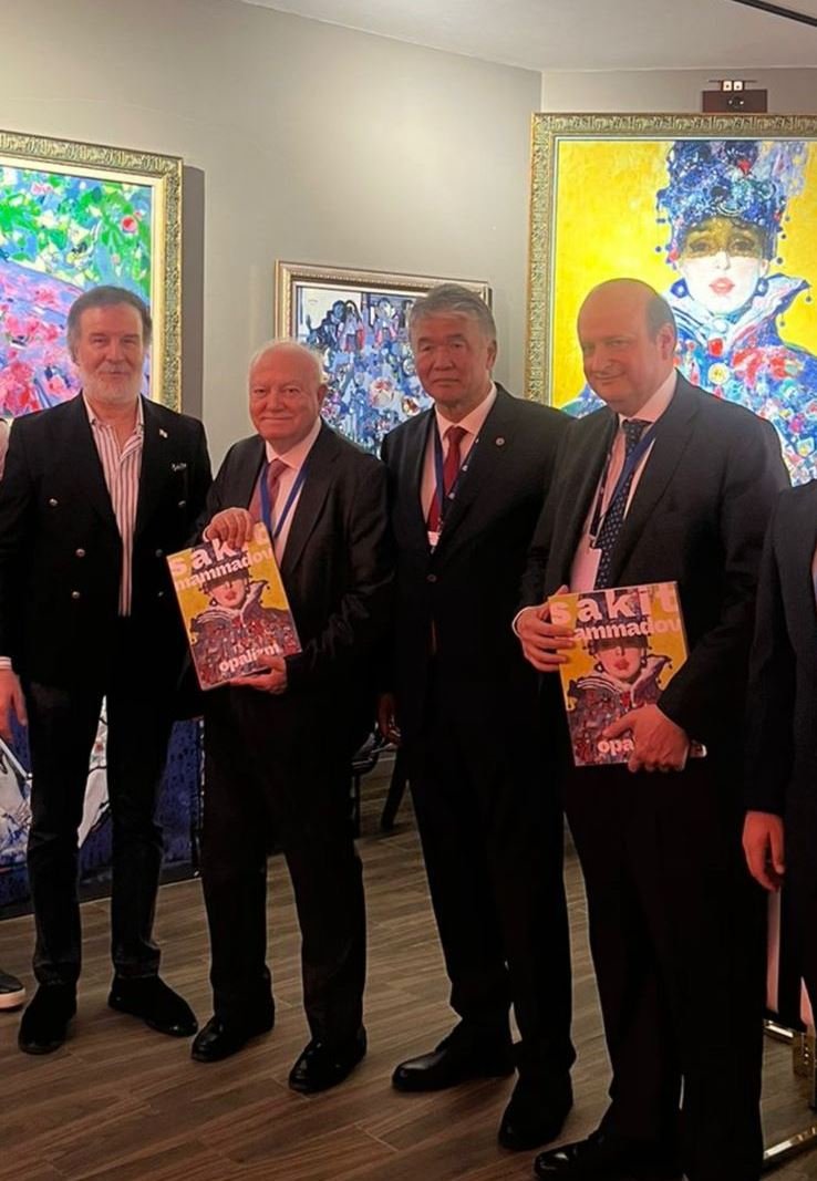 Заместитель генсека ООН и генсек ТЮРКСОЙ посетили мастерскую Сакита Мамедова в Баку (ФОТО)