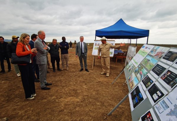 Представитель Европейской комиссии ознакомился с процессом разминирования в Агдаме (ФОТО)