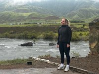 Норвежские путешественники ознакомились с Худаферинским мостом (ФОТО)