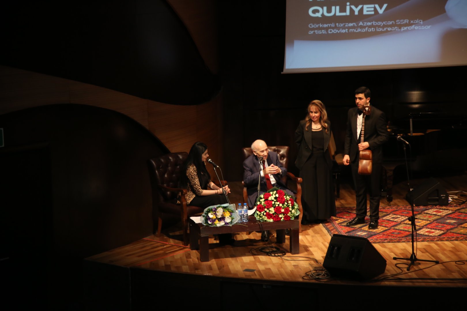 В Баку прошла встреча с народным артистом Рамизом Гулиевым (ФОТО)