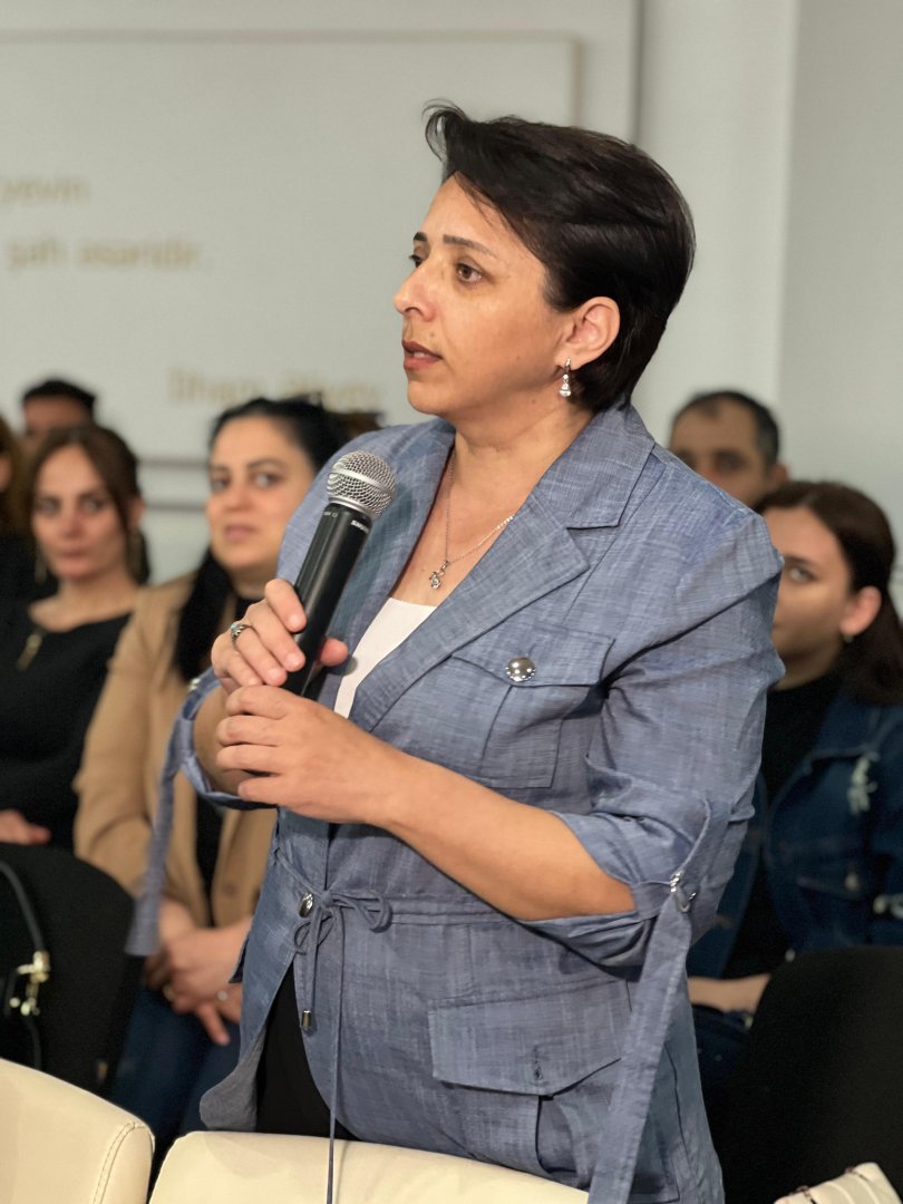 Встреча с Афаг Баширгызы: любимые спектакли, фильмы и роли (ФОТО)