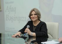 Встреча с Афаг Баширгызы: любимые спектакли, фильмы и роли (ФОТО)