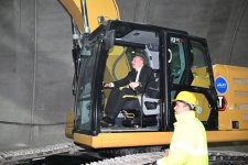 Президент Ильхам Алиев ознакомился с работами, проводимыми на автомобильной дороге Ахмедбейли-Физули-Шуша, принял участие в открытии первого тоннеля (ВИДЕО/ФОТО)