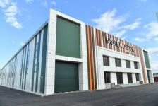 В Агдамском промышленном парке создается инфраструктурная сеть (ФОТО)