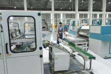 В Агдамском промышленном парке создается инфраструктурная сеть (ФОТО)