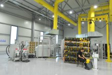 В Агдамском промышленном парке создается инфраструктурная сеть (ФОТО)