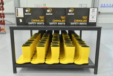 В Агдамском промышленном парке создается инфраструктурная сеть (ФОТО)