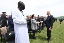 Президент Ильхам Алиев и Первая леди Мехрибан Алиева приняли участие в открытии VII Международного музыкального фестиваля «Харыбюльбюль» в Шуше (ФОТО/ВИДЕО)