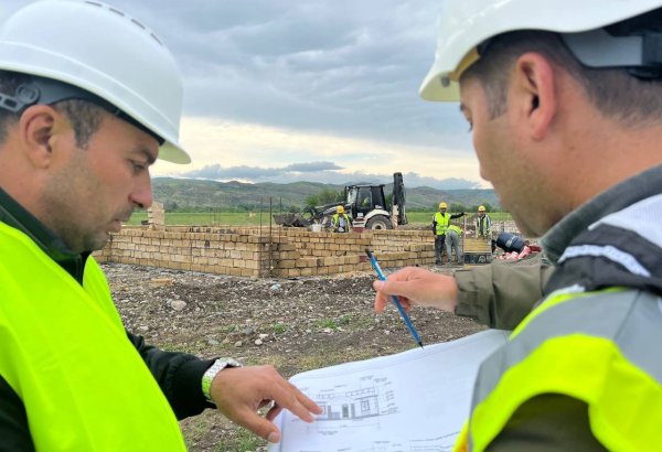 В двух селах Губадлинского района начались строительные работы (ФОТО)