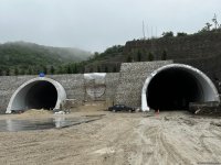 Представители СМИ ознакомились со строительными работами на автомобильной дороге Ахмедбейли-Физули-Шуша (ФОТО)