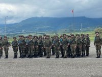 В Ходжалы состоялось мероприятие в связи с выводом российских миротворцев из Карабаха (ВИДЕО/ФОТО)