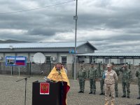 В Ходжалы состоялось мероприятие в связи с выводом российских миротворцев из Карабаха (ВИДЕО/ФОТО)