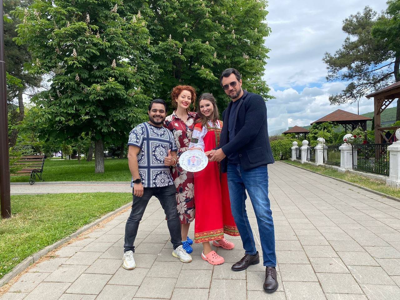 Актриса из сериала "Мажор" влюбилась в азербайджанского Раджа (ФОТО)